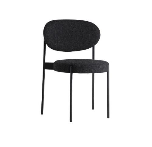 Verpan Series 430 Chair SH: 47 cm - Hallingdal 180/Black