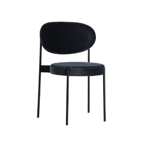 Verpan Series 430 Chair SH: 47 cm - Harald 182 Blue/Black