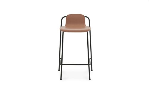 Normann Copenhagen Studio Barhocker 65 cm – Schwarz/Braun
