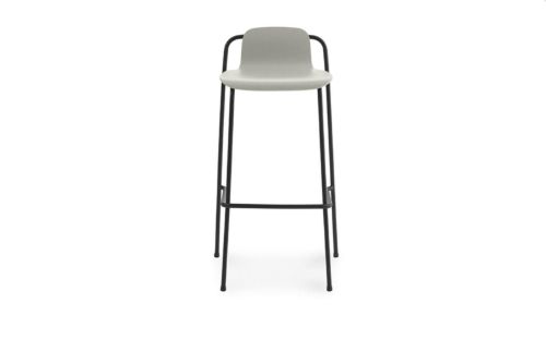 Normann Copenhagen Studio Barhocker 75 cm – Schwarz/Hellgrau
