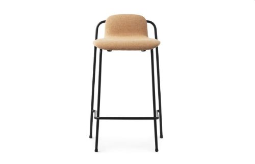 Normann Copenhagen Studio Barhocker 65 cm gepolstert – Schwarz/Lambeth