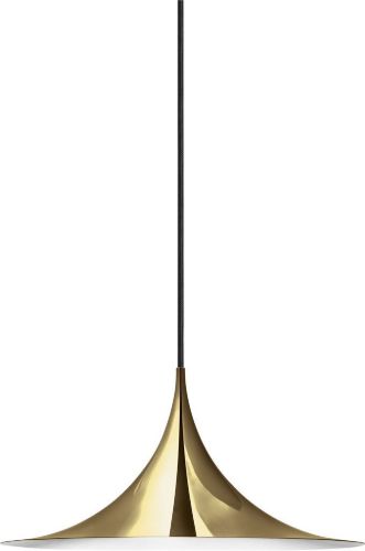 GUBI Semi Pendant Ø: 30 cm - Polished Brass