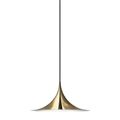 GUBI Semi Pendant Ø: 47 cm - Polished Brass