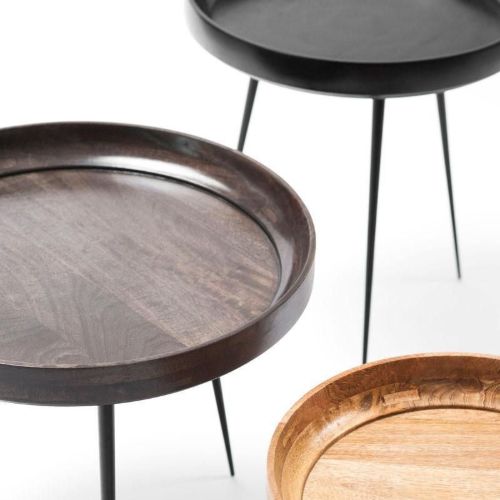 Mater Bowl Table Medium Ø: 46 cm - Natur