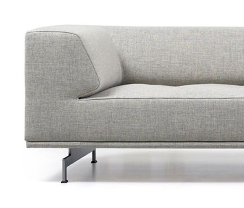 Fredericia Furniture 4511 Delphi 3 Pers. Sofa L: 240 cm – Steelcut Trio 213/Aluminium