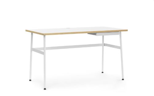 Normann Copenhagen Journal skrivebord L: 130 cm - Hvid