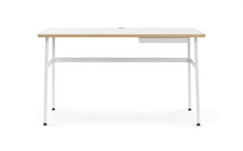 Normann Copenhagen Journal-Schreibtisch L: 130 cm – Weiß