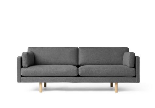 Erik Jørgensen EJ220 2052 2 Pers. Sofa 86 L: 185 cm - Bardal 160/Eg sæbe
