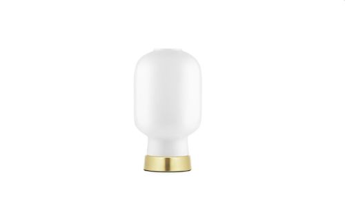 Normann Copenhagen Amp Bordlampe H: 26,5cm - Hvid/Messing