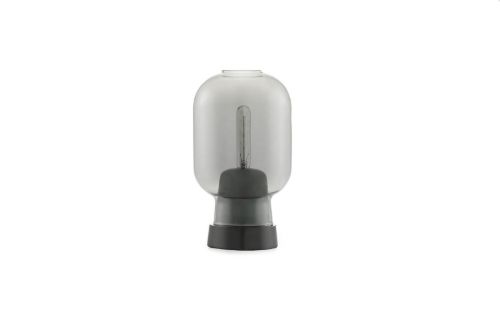 Normann Copenhagen Amp Bordlampe H: 26,5cm - Smoke/Sort