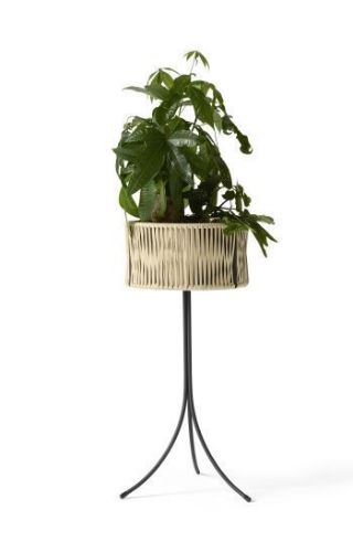 Audo Copenhagen Umanoff Pflanzgefäß H: 69 cm – Rattan
