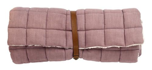 Nordal Yin Yoga Mattress w/fur 65x195 cm - Rose