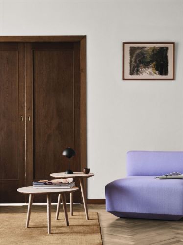 &Tradition SK13 In Between Couchtisch Ø: 48 cm – Geölte Eiche
