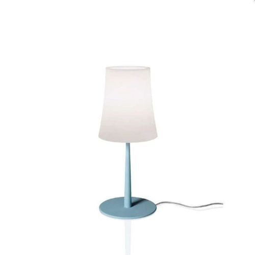 Foscarini Birdie Easy Bordlampe H: 43cm - Lyseblå