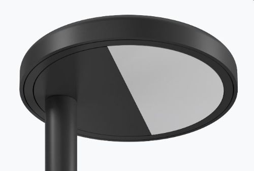 FLOS Oblique QI Tischleuchte H: 35 cm – Mattweiß