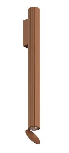 FLOS Flauta H500 Riga Væglampe H: 50 cm - Anodized Copper