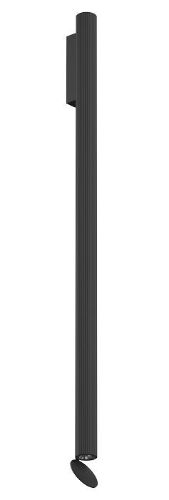 FLOS Flauta H1000 Riga Væglampe H: 100 cm - Black