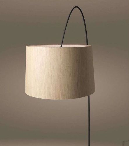 Foscarini Twiggy Wood Stehleuchte H: 212-288cm - Schwarz