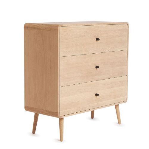 VIA Copenhagen The Box Drei Schubladen H: 83 cm – Geölte Eiche