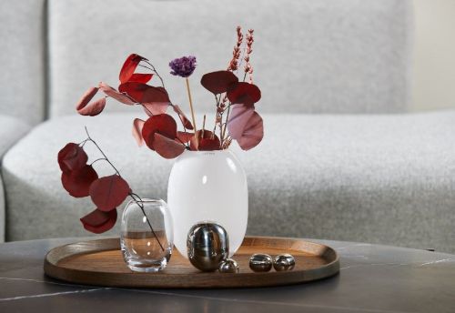 Piet Hein Super Vase H: 10 cm - Opal