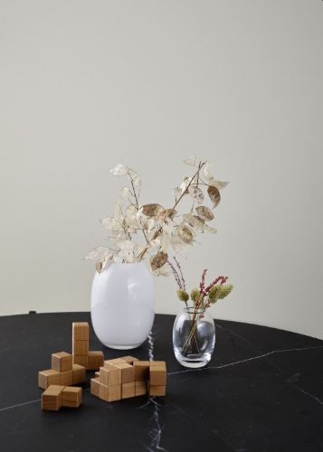 Piet Hein Super Vase H: 16 cm - Opal