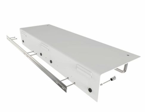 FROST UNU Regal 600 L: 60 cm – Mattschwarz