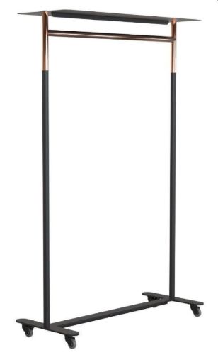 FROST BUKTO Kleiderständer 6005 156 x 103,8 cm – Schwarz/Kupfer