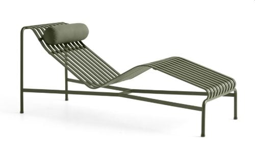 HAY Palissade Chaise Lounge Kopfstützenkissen 49,5 x 195 cm – Oliv