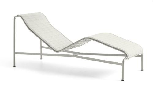 HAY Palissade Chaise Lounge Steppkissen 49,5 x 195 cm – Himmelgrau OUTLET