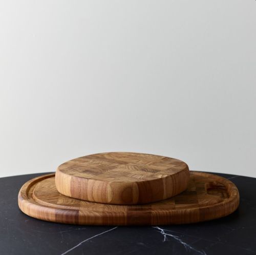 Piet Hein Superellipse Schneidebrett 36x45cm - Teak