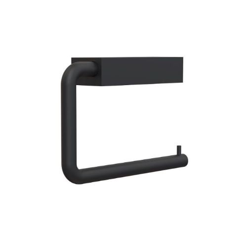 FROST QUADRA Toiletrulleholder 3 10x14,5cm - Mat Sort