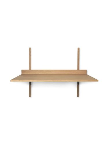 Ferm Living Sector Desk 87x45,1 cm - Oak Black/Brass