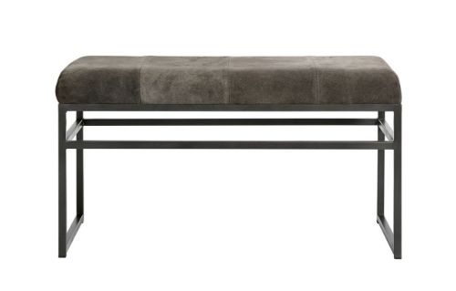 MUUBS Bænk Bronx S L: 90 cm - Sort