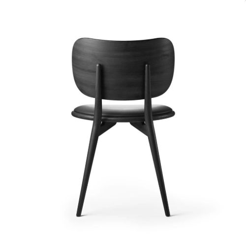 Mater The Dining Chair SH: 47 cm – Schwarz lackierte Buche