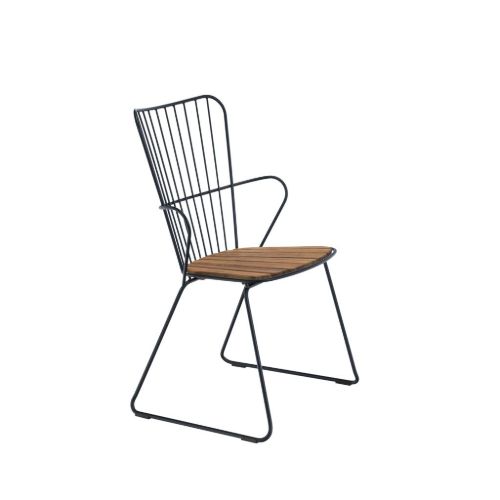 HOUE Paon Dining Chair SH: 46 cm - Black