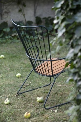 HOUE Paon Lounge Chair SH: 40 cm - Schwarz