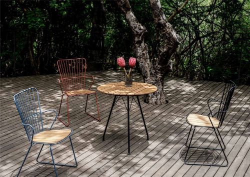 HOUE Paon Lounge Chair SH: 40 cm - Paprika