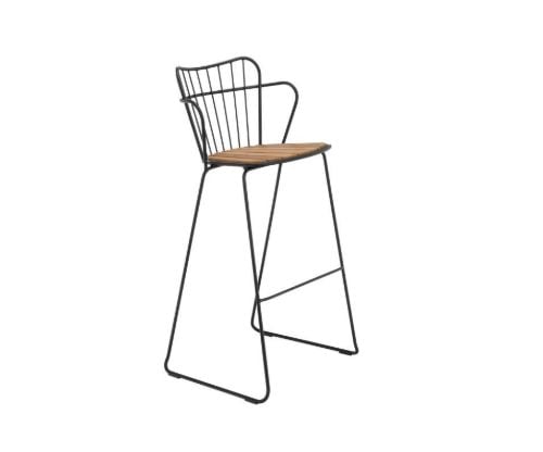 HOUE Paon Bar Stool SH: 78 cm - Black