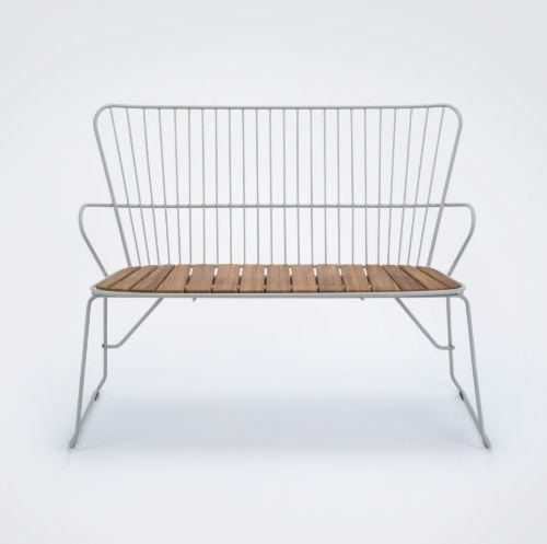 HOUE Paon Bench SH: 46 cm - Taupe