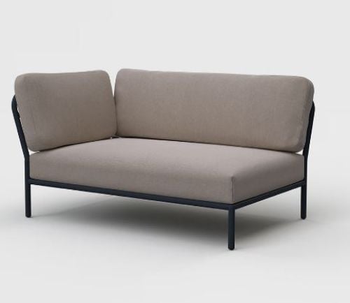 HOUE Level Lounge Sofa Left L: 140 cm - Ash