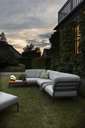 HOUE Level Lounge Sofa links L: 140 cm – Esche