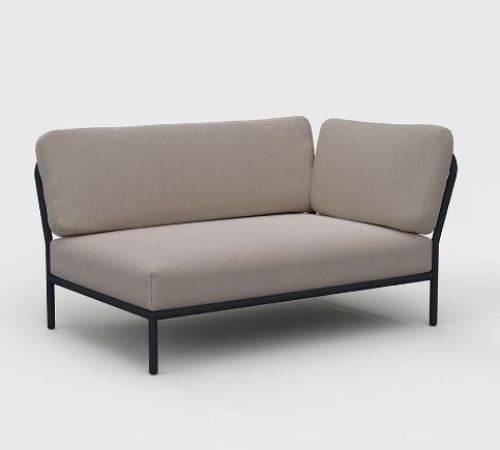 HOUE Level Lounge Sofa Right L: 140 cm - Ash