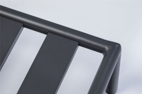 HOUE Level Lounge Sofa links L: 140 cm – Rußgrau