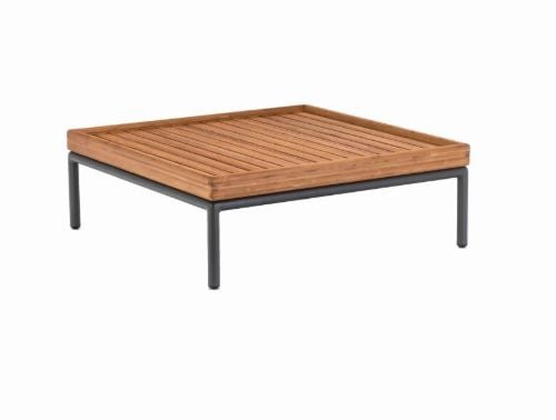 HOUE Level Coffee Table 81x81 cm - Bamboo / Alu
