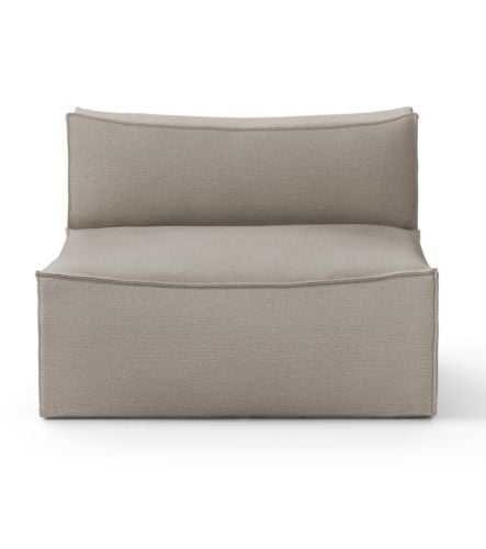 Ferm Living Catena Sofa Center L100 Cotton Linen 108x108 cm - Natural