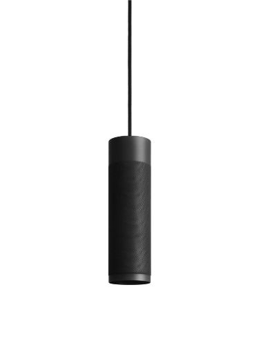 Thorup Copenhagen Patrone Pendel H: 20 cm - Sortbruneret Messing