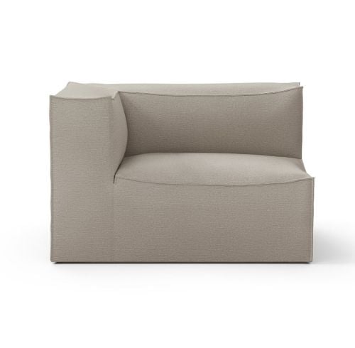 Ferm Living Catena Sofa Armrest Left S400 Cotton Linen 76x138 cm - Natural