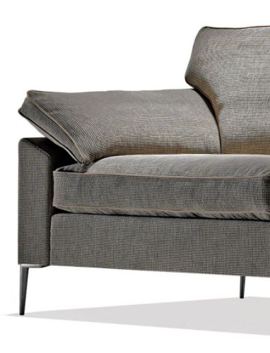 Søren Lund SL 329 2,5 Pers. Sofa mit Keder L: 222 cm – Grado 94 Textil/IG15 Aluminiumbeine