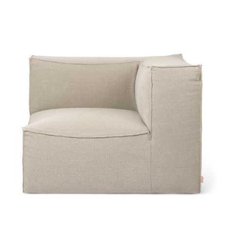 Ferm Living Catena Sofa Connect Corner S200 Rich Linen 95x95 cm - Natural