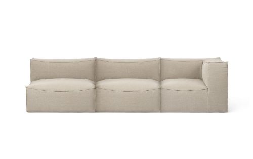 Ferm Living Catena Sofa Connect Corner S200 Rich Linen 95x95 cm - Natur